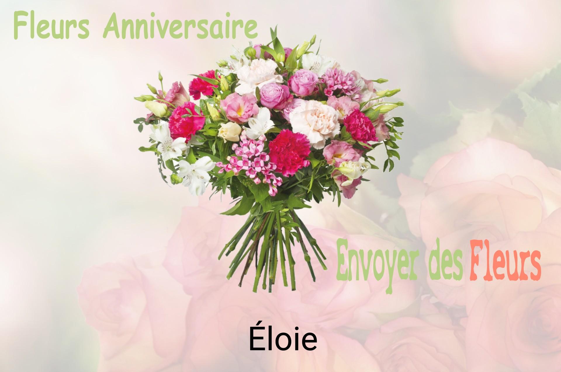 Bouquet de fleurs d’anniversaire livré à Éloie